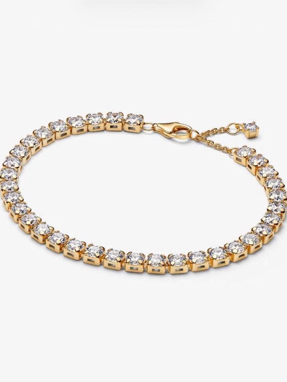 Authentic Pandora Sparkling Bold Tennis Bracelet